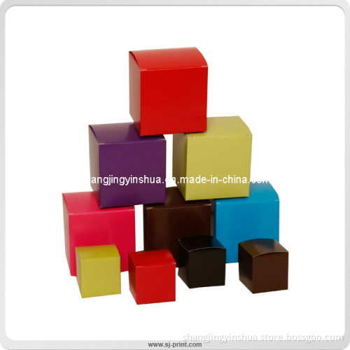 Card Stock Customized Paper Packaging Color Box